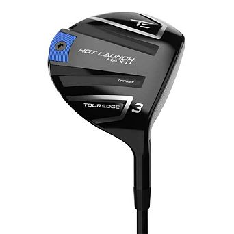 Tour Edge Hot Launch Max D Offset Mens Left Hand Fairway Woods - 3 / Aldila Ascent 50r / Regular
