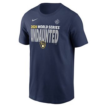 Men's Nike Milwaukee Brewers 2026 World Series Participant Graphic Tee