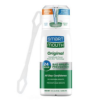 SmartMouth Original Zinc Activated Mouthwash & Tongue Cleaner - Fresh Mint - 16 fl oz