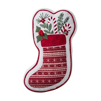 Hallmark Holiday Stocking Decorative Pillow