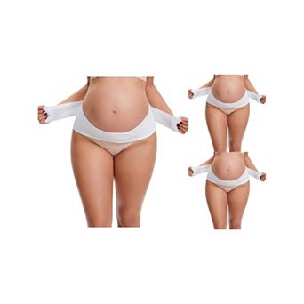 3 Packs Maternity Belly Band Pregnancy Adominal Support Postpartum Breathable Cotton Belt