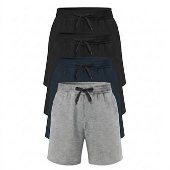 4-Pack Womens Summer Casual Loose Active Wear Shorts With Pockets