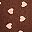 Coffee Brown White