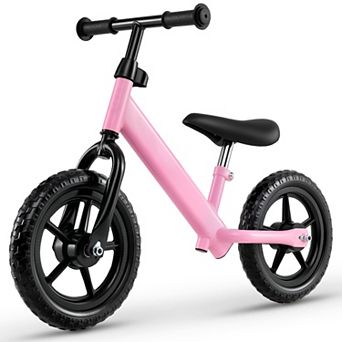 Costway 11” Lightweight Toddler Balance Bike, Tool-Free Adjustable Seat & Handlebar