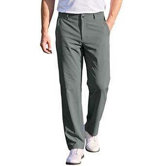 Men's Slim Fit Lightweight Stretch Work Golf Dress Pants