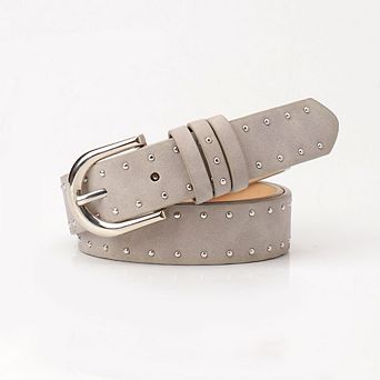 Women's Fashion Leather Belt Punk Studded Belt