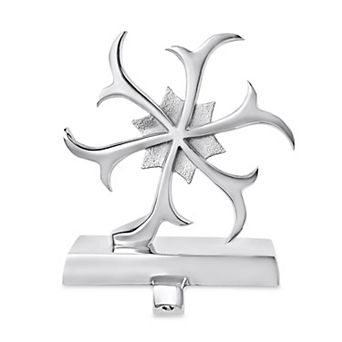 BirdRock Home Whimsical Snowflake Stocking Holder