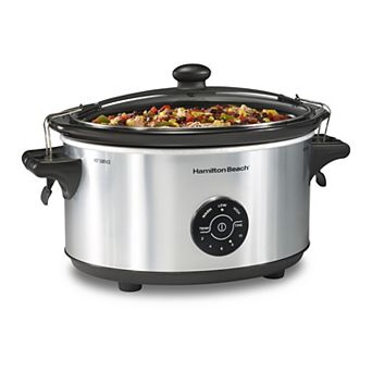 Hamilton Beach Programmable Stay or Go Slow Cooker