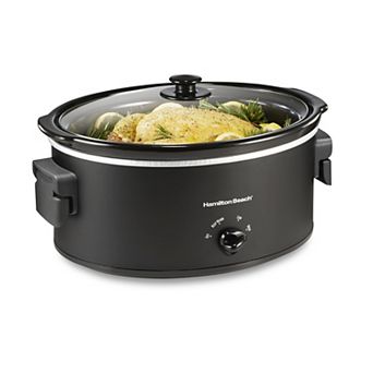 Hamilton Beach 6-qt Folding Handles Slow Cooker