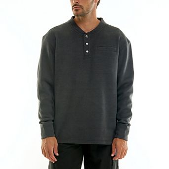 Men's Hallstatt Micro Fleece Bonded Thermal Henley Shirt