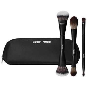 Mario's Face and Eye Trio Cosmetic Brush Set