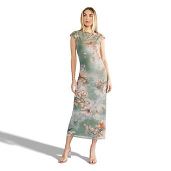 Daniela Mesh Midi Dress