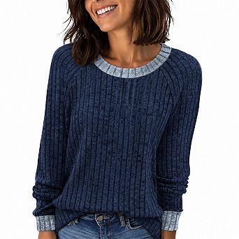 Women Lightweight Soft Long Sleeve Tops Loose Fit Casual Dressy Fall Winter Clothing