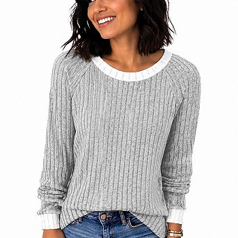 Women Lightweight Soft Long Sleeve Tops Loose Fit Casual Dressy Fall Winter Clothing