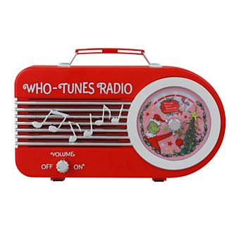 Mr Christmas Grinch Who-Tunes Radio Table Decor