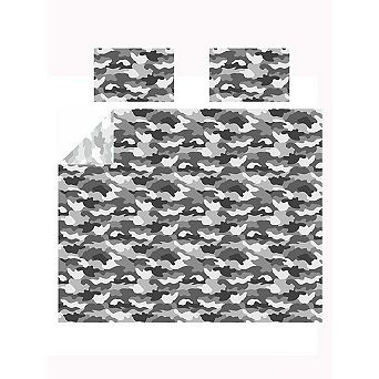 Bedding & Beyond Camouflage Duvet Cover Set