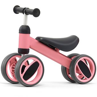 Costway Baby Balance Bike Toddler Riding Toys w/ 4 Wheels