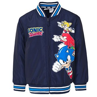 SEGA Sonic the Hedgehog Zip-Up Bomber Jacket