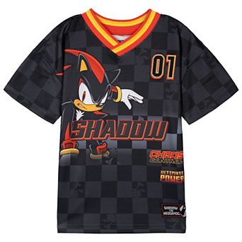 SEGA Sonic the Hedgehog Short Sleeve Mesh Soccer Jersey