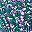 Floral Purple Green