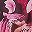 Brown Pink Floral