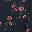 Navy Blue Rose Floral
