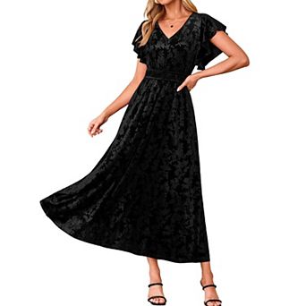 Womens Fall Wedding Guest Dress