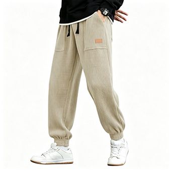 Men's Quick Dry Drawstring Waist Casual Jogger Pants