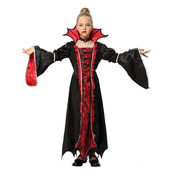 Halloween Royal Vampire Costume Set for Girls