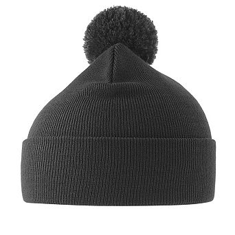 Atlantis Unisex Adult Wind S Pom Pom Double Skin Cuffed Beanie