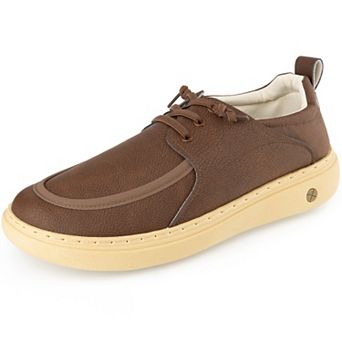Men's Platform Shoes Vintage Lace Up Lightweight Walking Sneakers
