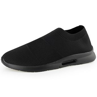 Men's Slip on Knit Walking Shoes Sneakers