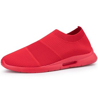 Men's Slip on Knit Walking Shoes Sneakers