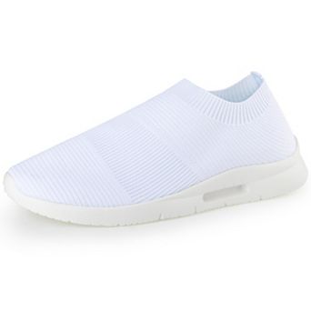 Men's Slip on Knit Walking Shoes Sneakers
