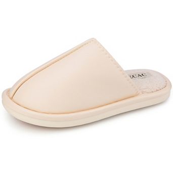 Women's Slip-On House Shoes Closed‑Toe Flat Slippers