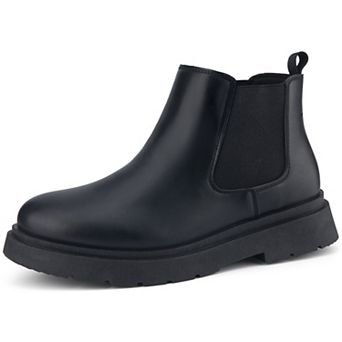 Men's Platform Ankle Boots Fashion Chelsea Boots