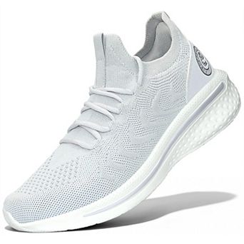 Womens Walking Running Slip on Breathable Mesh Sneakers