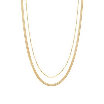 Gabby Layered Snake Necklace