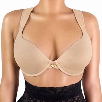 YAHAIRA Women's Happy Bra Back Detachable Plunge Push-Up Bra Smoother