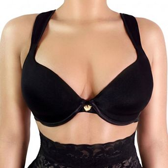 YAHAIRA Women's Happy Bra Back Detachable Plunge Push-Up Bra Smoother