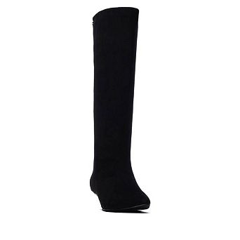 Women's Pointed Toe Suede Tall Boots 146389