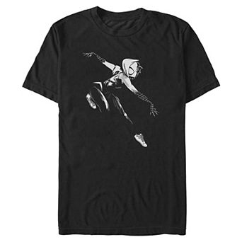 Big & Tall Marvel Spider-Gwen Art Graphic Tee