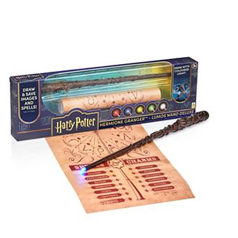 Wow! Stuff Wizarding World Harry Potter 14-inch Hermione Granger Deluxe Lumos App-Enabled Wand Replica