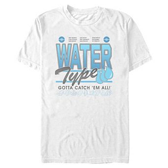 Men's Pokemon Water Type Graphic Tee