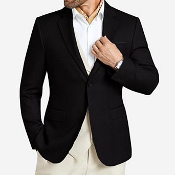 Men's Single Button Contrast Casual Suit Jacket
