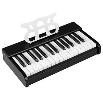 Costway 30 Keys Kids Piano Keyboard with Removable Music Stand, One-key Start Function