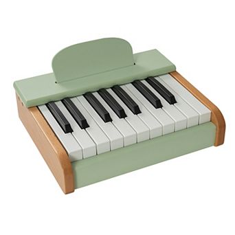 Costway 18 Keys Kids Piano Keyboard with Removable Music Stand One-key Start for Boys Girls