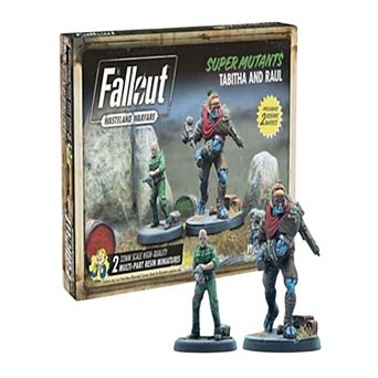 Fallout Wasteland Warfare 2 pc Super Mutants Resin Miniatures