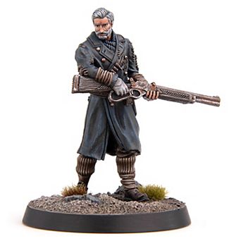 Fallout Miniatures Survivors Old Longfellow Resin Figure & Base, Unpainted & Unassembled