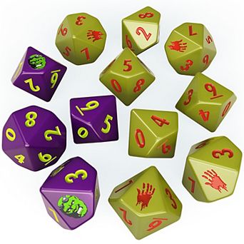 Fallout Factions Super Mutants 12 pc 10-Sided RPG Dice Set